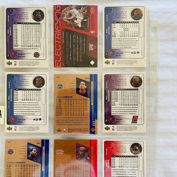 LOT OF 9 BASKETBALL Trading Cards. Mint Condition. UPPER DECK Brand. - Picture 8 of 8